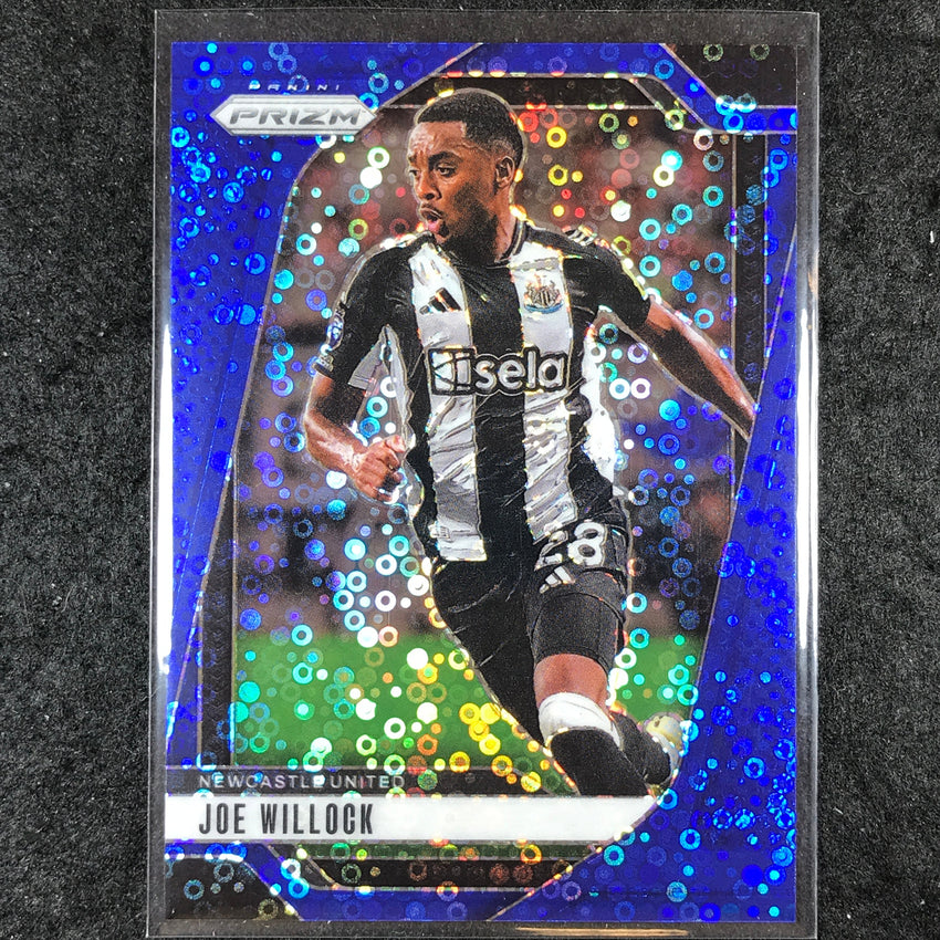2024-25 Prizm EPL JOE WILLOCK Breakaway Blue 21/99 #118
