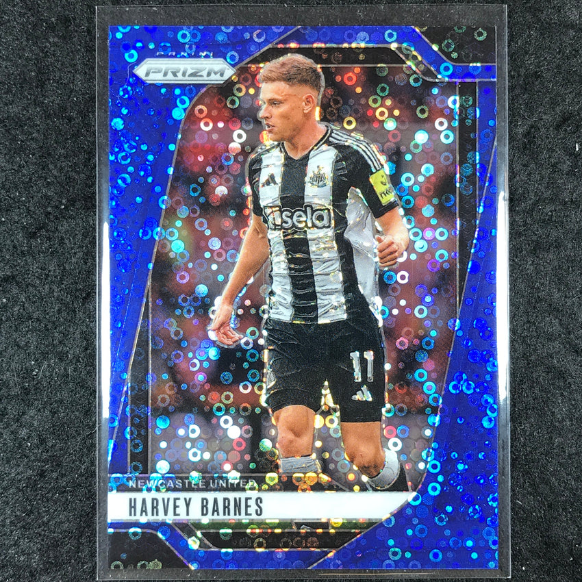 2024-25 Prizm EPL HARVEY BARNES Breakaway Blue 22/99 #123