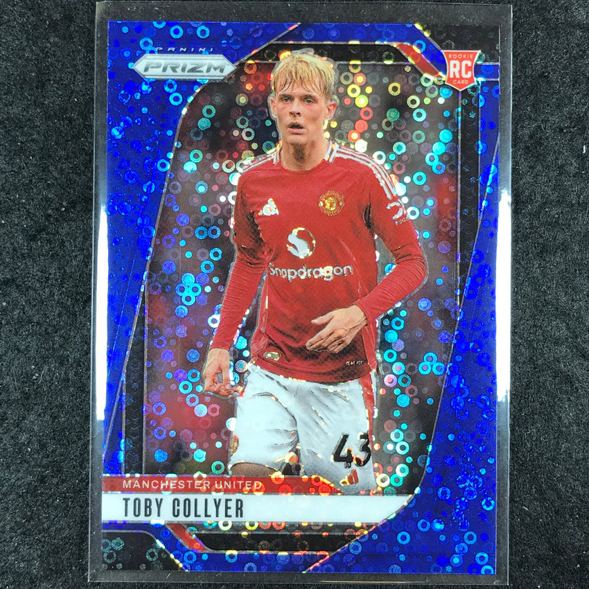 2024-25 Prizm EPL TOBY COLLYER Rookie Breakaway Blue 37/99 #131