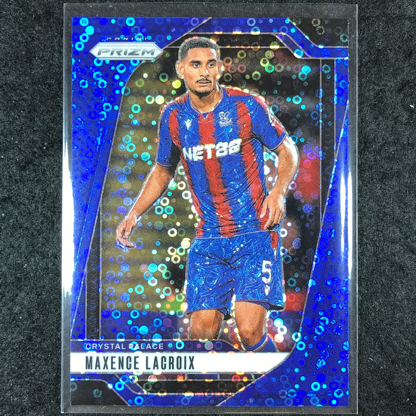 2024-25 Prizm EPL MAXENCE LACROIX Breakaway Blue 13/99 #169
