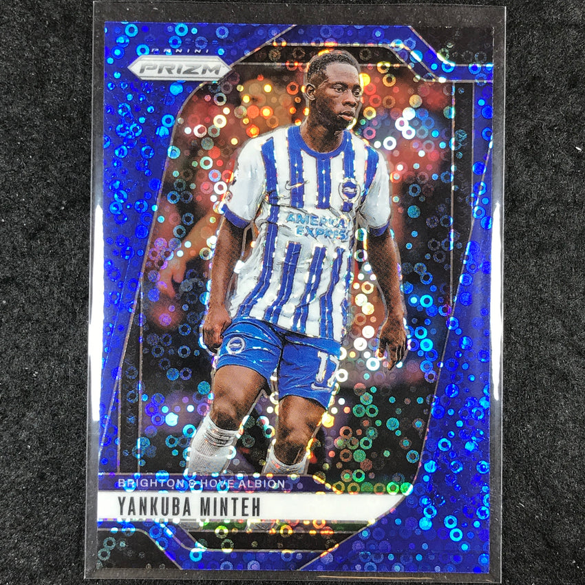 2024-25 Prizm EPL YANKUBA MINTEH Breakaway Blue 64/99 #180