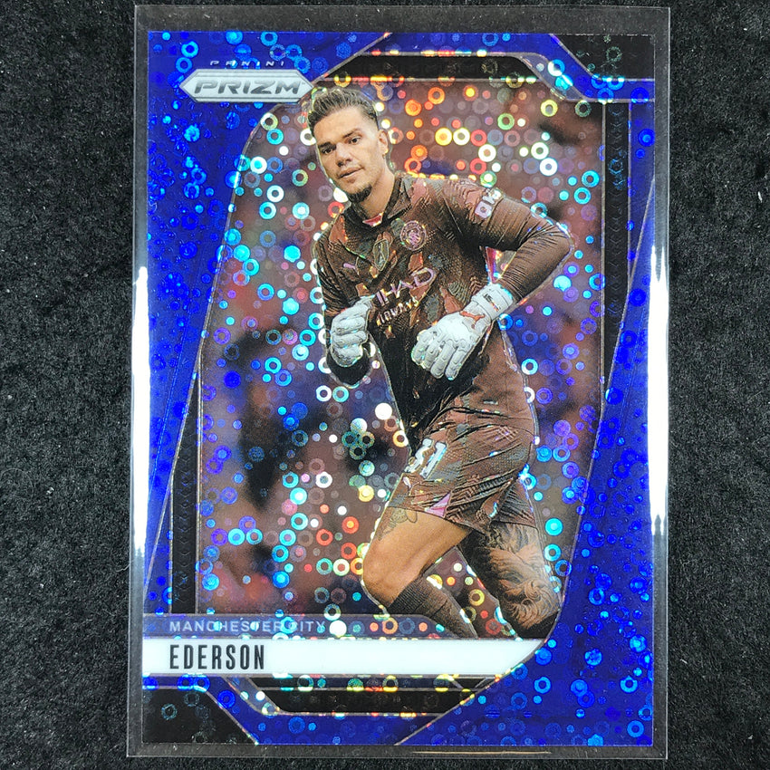 2024-25 Prizm EPL EDERSON Breakaway Blue 50/99 #7