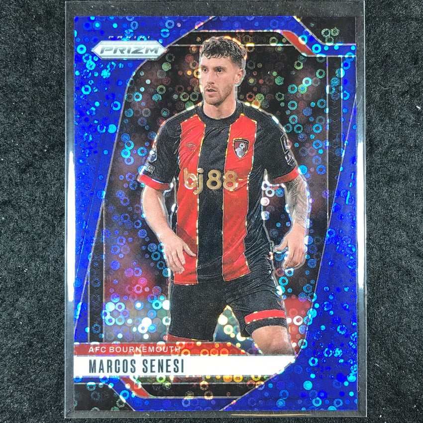 2024-25 Prizm EPL MARCOS SENESI Breakaway Blue 92/99 #187