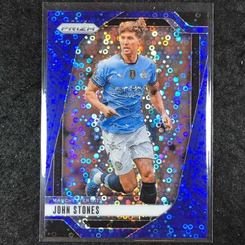 2024-25 Prizm EPL JOHN STONES Breakaway Blue 86/99 #17