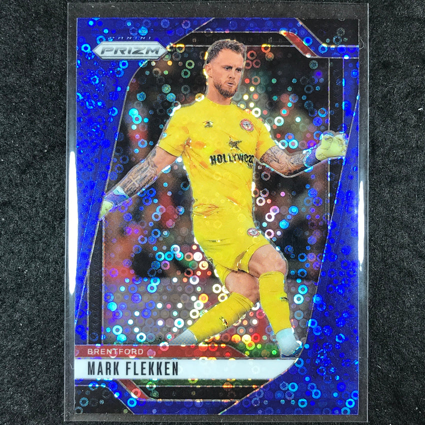 2024-25 Prizm EPL MARK FLEKKEN Breakaway Blue 70/99 #241