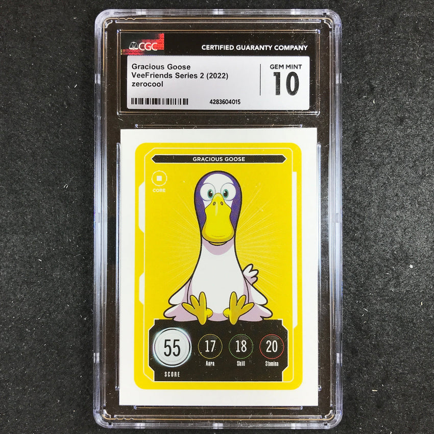 VeeFriends Series 2 Gary Vee Owned GRACIOUS GOOSE Core CGC 10 (015)