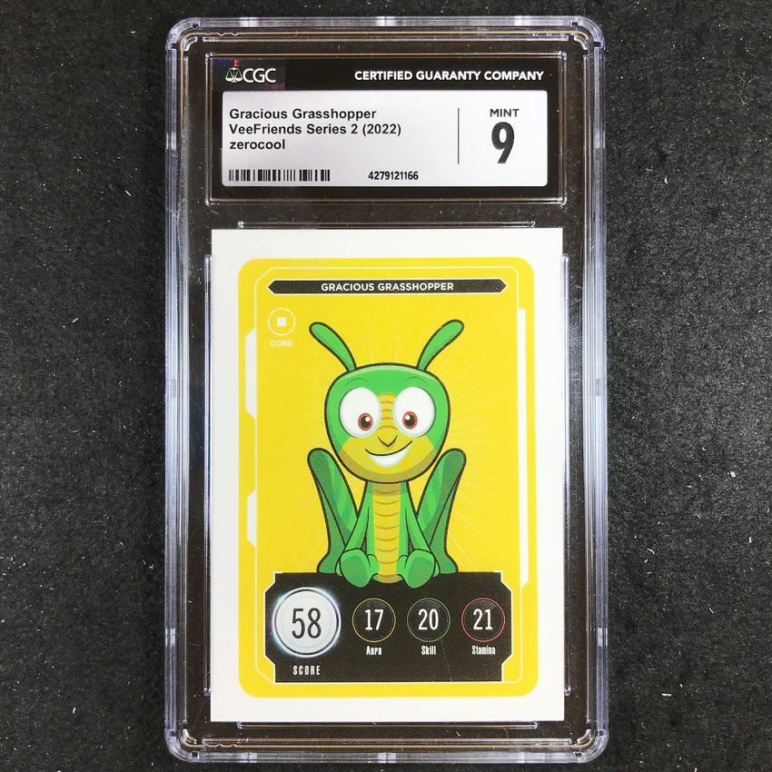 VeeFriends Series 2 Gary Vee Owned GRACIOUS GRASSHOPPER Core CGC 9 (166)