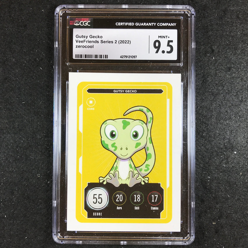 VeeFriends Series 2 Gary Vee Owned GUTSY GECKO Core CGC 9.5 (097)