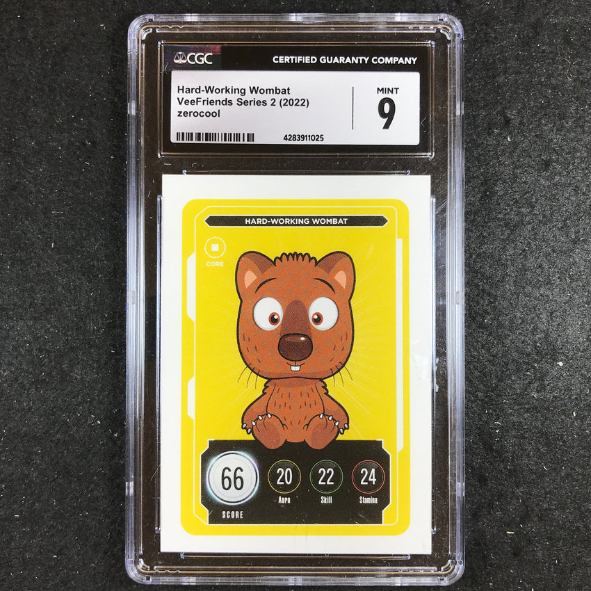 VeeFriends Series 2 Gary Vee Owned HARD-WORKING WOMBAT Core CGC 9 (025)