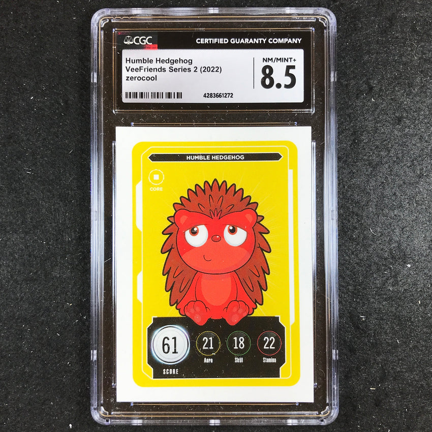 VeeFriends Series 2 Gary Vee Owned HUMBLE HEDGEHOG Core CGC 8.5 (272)