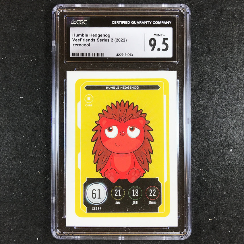 VeeFriends Series 2 Gary Vee Owned HUMBLE HEDGEHOG Core CGC 9.5 (093)