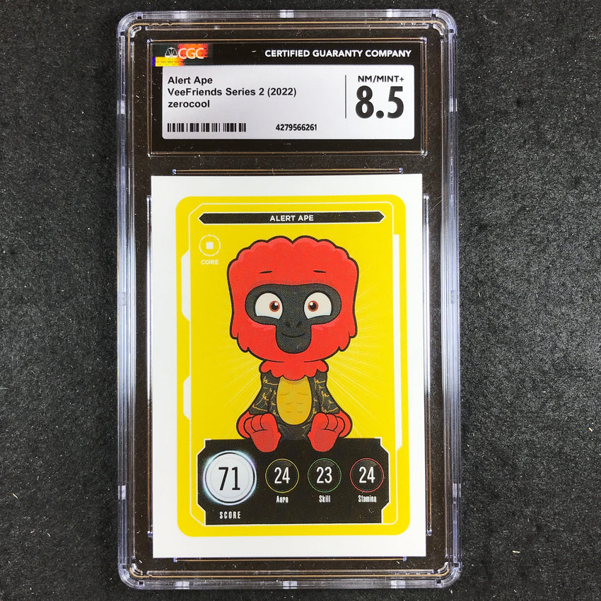 VeeFriends Series 2 Gary Vee Owned ALERT APE Core CGC 8.5 (261)