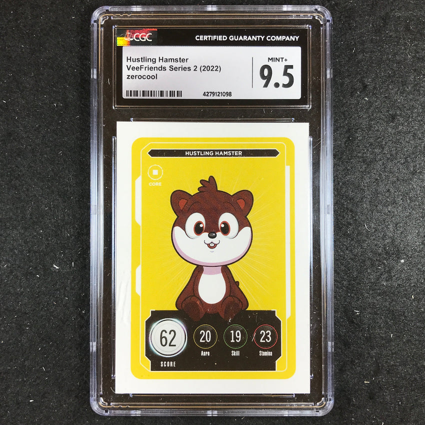 VeeFriends Series 2 Gary Vee Owned HUSTLING HAMSTER Core CGC 9.5 (098)