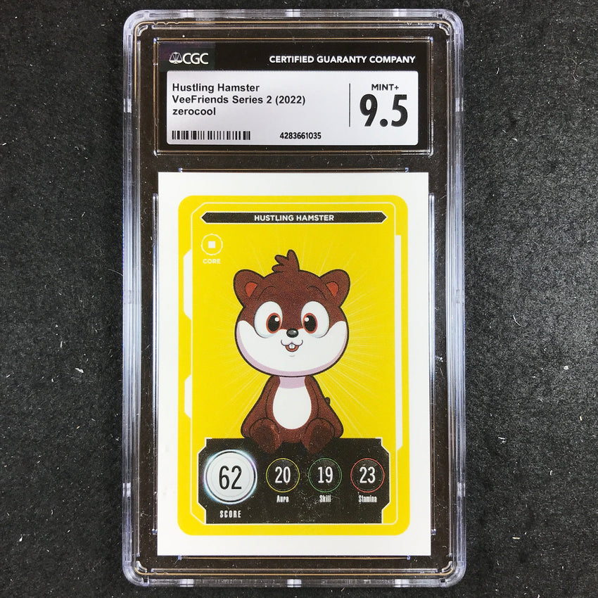 VeeFriends Series 2 Gary Vee Owned HUSTLING HAMSTER Core CGC 9.5 (035)