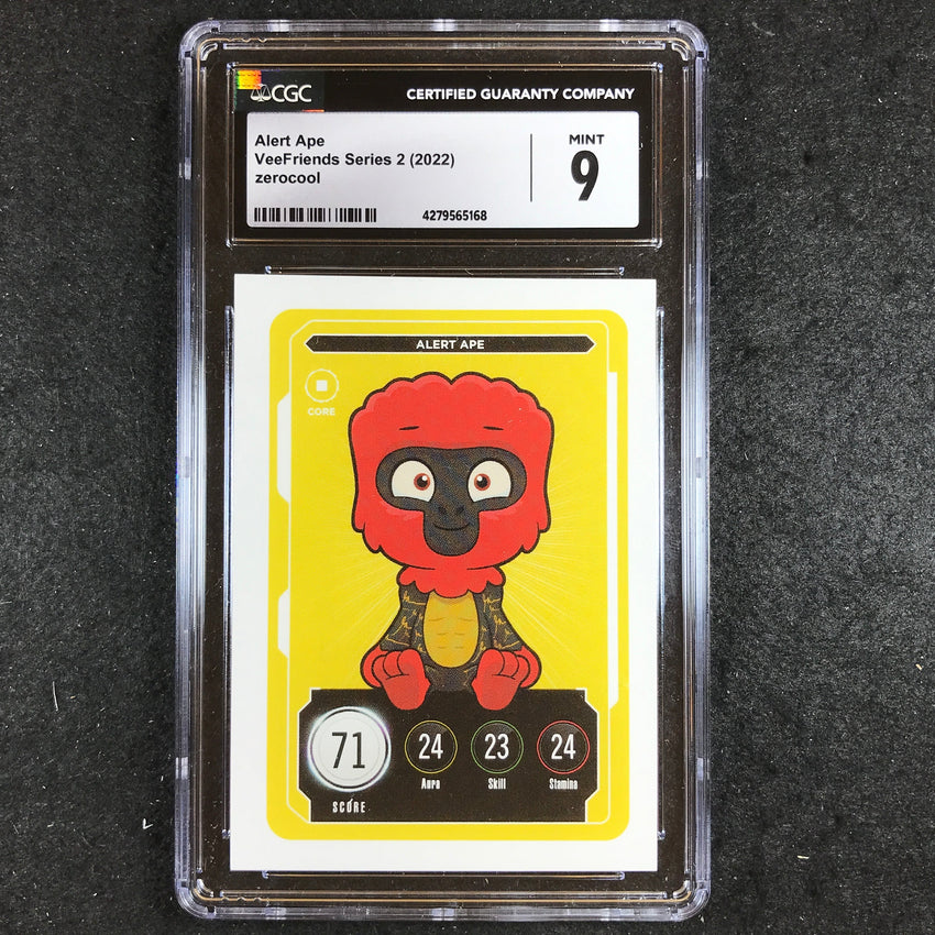 VeeFriends Series 2 Gary Vee Owned ALERT APE Core CGC 9 (168)