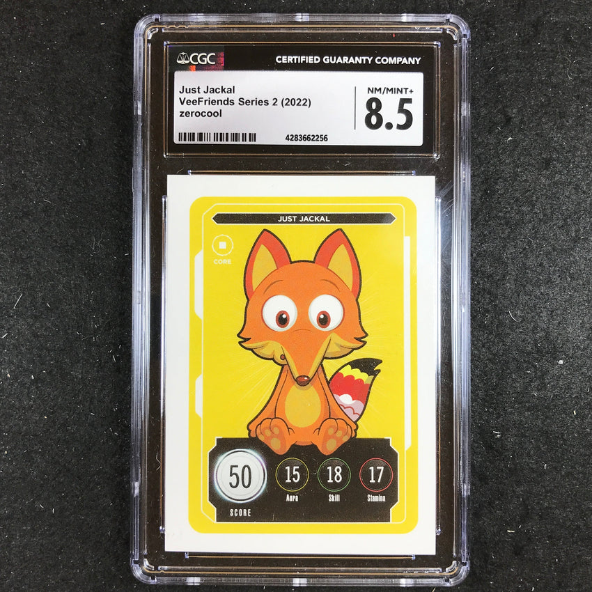 VeeFriends Series 2 Gary Vee Owned JUST JACKAL Core CGC 8.5 (256)