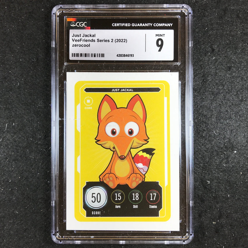 VeeFriends Series 2 Gary Vee Owned JUST JACKAL Core CGC 9 (193)