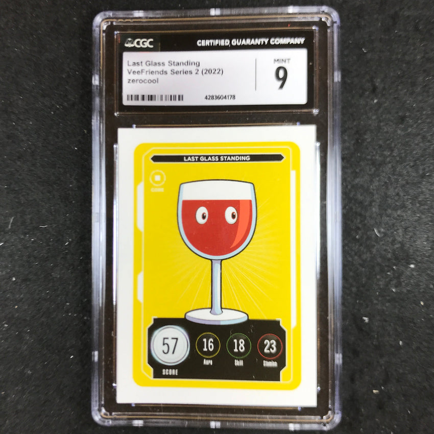 VeeFriends Series 2 Gary Vee Owned LAST GLASS STANDING Core CGC 9 (178)