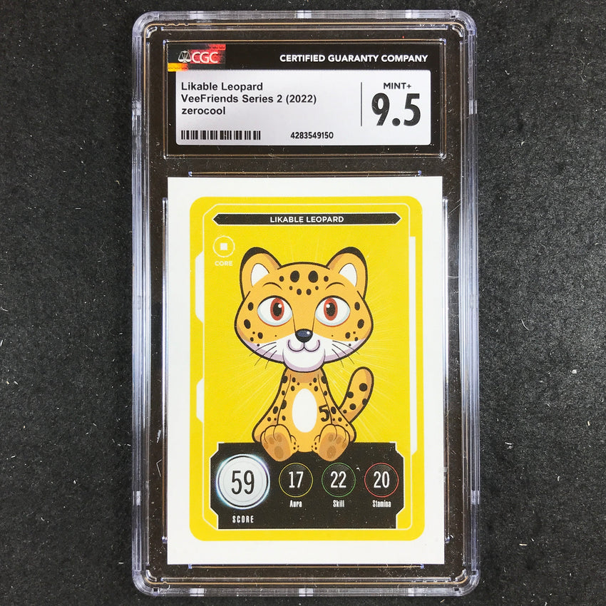 VeeFriends Series 2 Gary Vee Owned LIKEABLE LEOPARD Core CGC 9.5 (150)