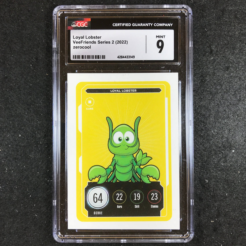 VeeFriends Series 2 Gary Vee Owned LOYAL LOBSTER Core CGC 9 (149)