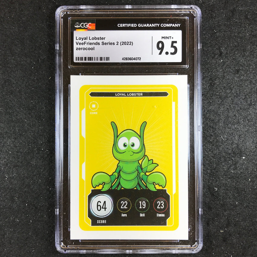 VeeFriends Series 2 Gary Vee Owned LOYAL LOBSTER Core CGC 9.5 (072)