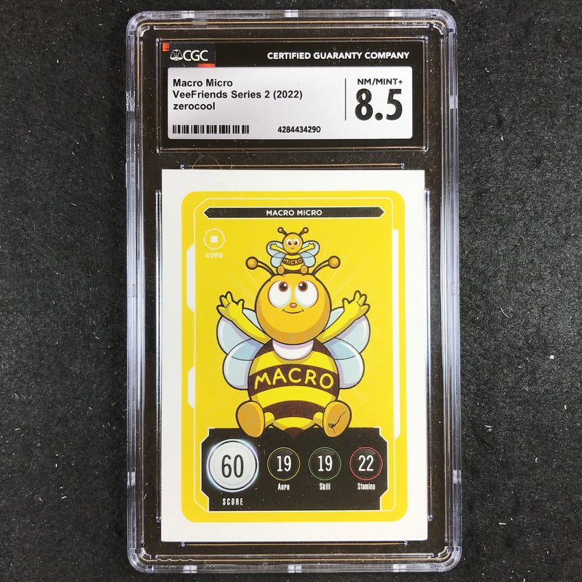 VeeFriends Series 2 Gary Vee Owned MACRO MICRO Core CGC 8.5 (290)