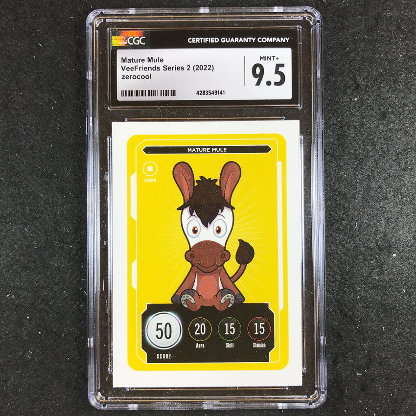 VeeFriends Series 2 Gary Vee Owned MATURE MULE Core CGC 9.5 (141)