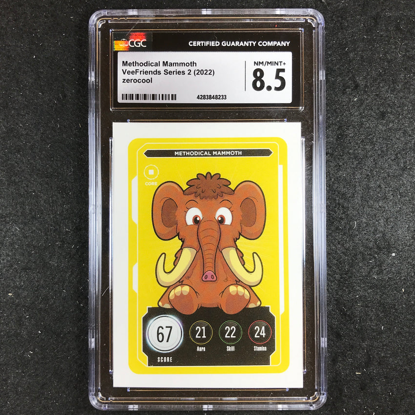 VeeFriends Series 2 Gary Vee Owned METHODICAL MAMMOTH Core CGC 8.5 (233)