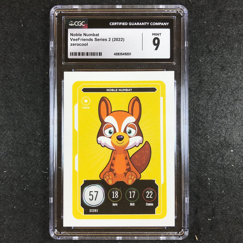 VeeFriends Series 2 Gary Vee Owned NOBLE NUMBAT Core CGC 9 (201)