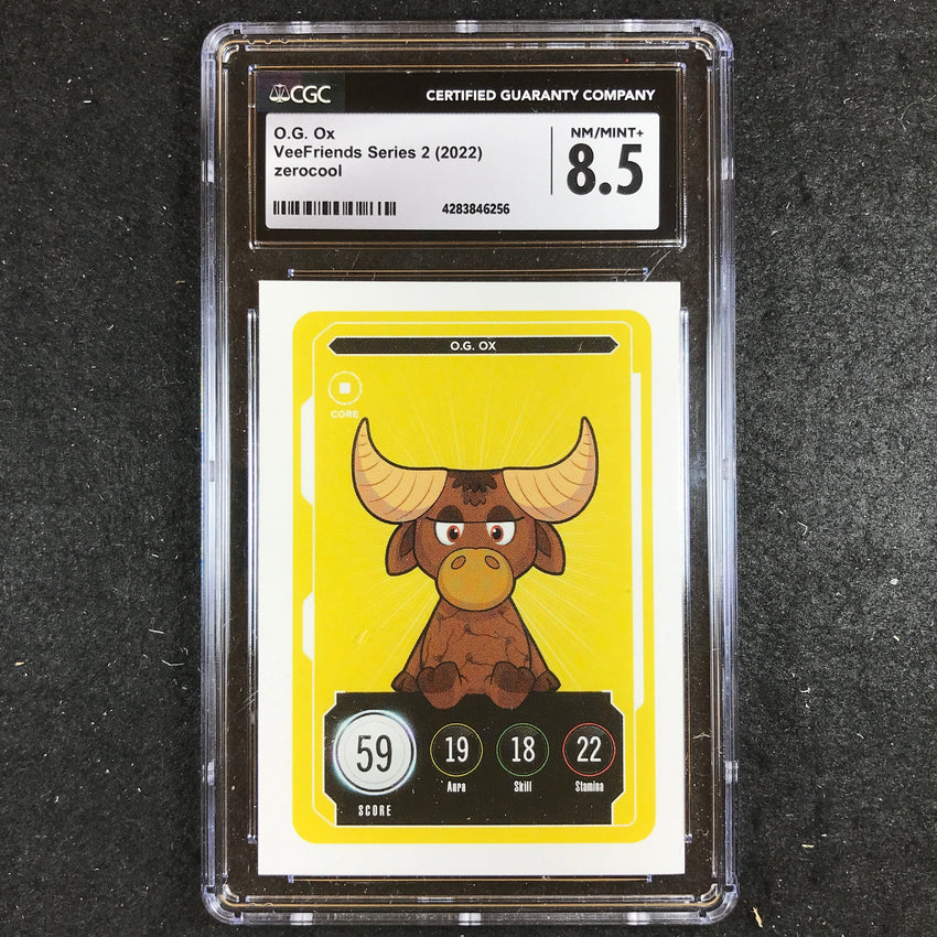 VeeFriends Series 2 Gary Vee Owned O.G. OX Core CGC 8.5 (256)