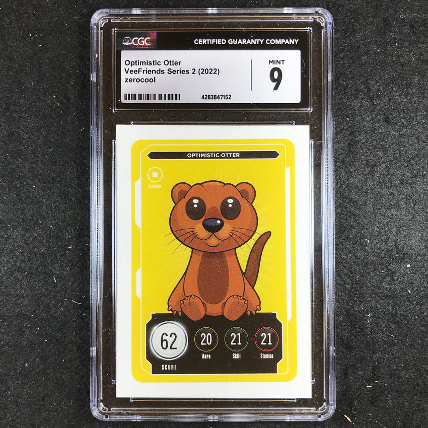 VeeFriends Series 2 Gary Vee Owned OPTIMISTIC OTTER Core CGC 9 (152)
