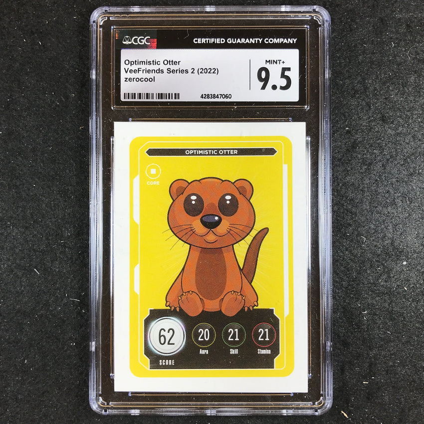VeeFriends Series 2 Gary Vee Owned OPTIMISTIC OTTER Core CGC 9.5 (060)
