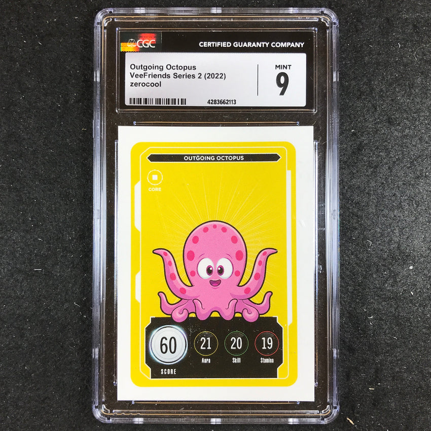 VeeFriends Series 2 Gary Vee Owned OUTGOING OCTOPUS Core CGC 9 (113)