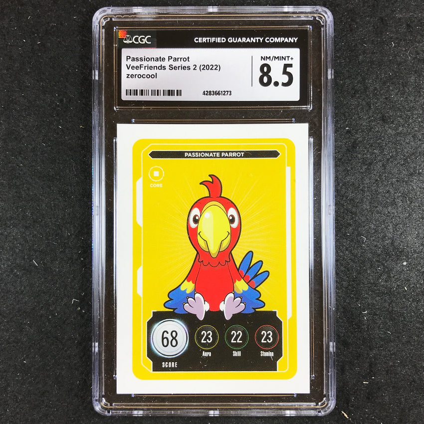 VeeFriends Series 2 Gary Vee Owned PASSIONATE PARROT Core CGC 8.5 (273)