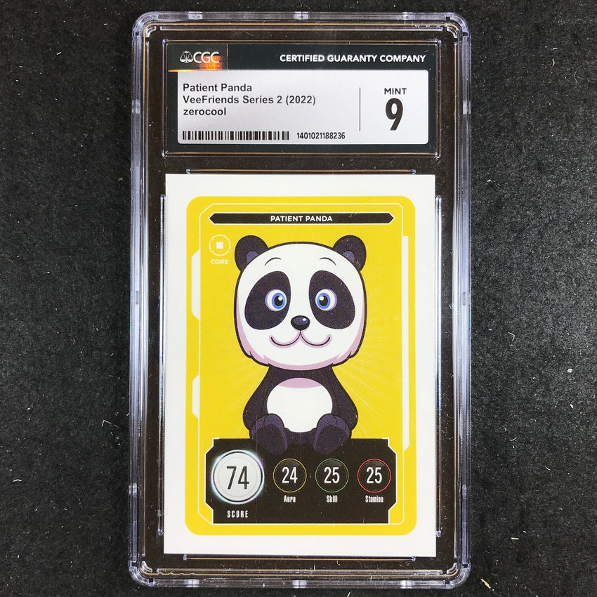 VeeFriends Series 2 PATIENT PANDA Core CGC 9 (236)