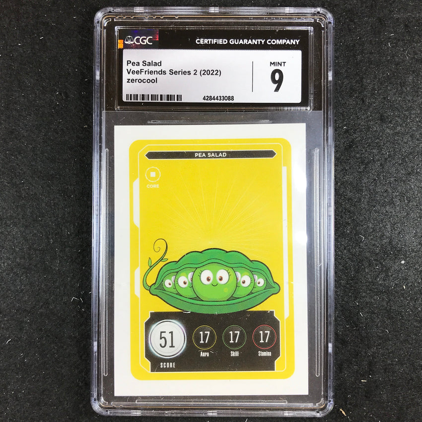 VeeFriends Series 2 Gary Vee Owned PEA SALAD Core CGC 9 (088)