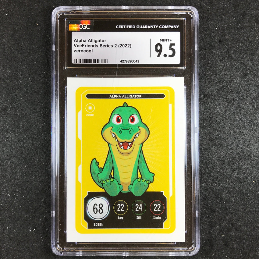 VeeFriends Series 2 Gary Vee Owned ALPHA ALLIGATOR Core CGC 9.5 (043)