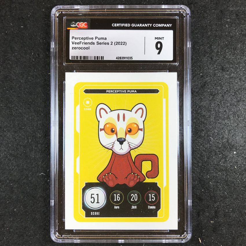 VeeFriends Series 2 Gary Vee Owned PERCEPTIVE PUMA Core CGC 9 (035)