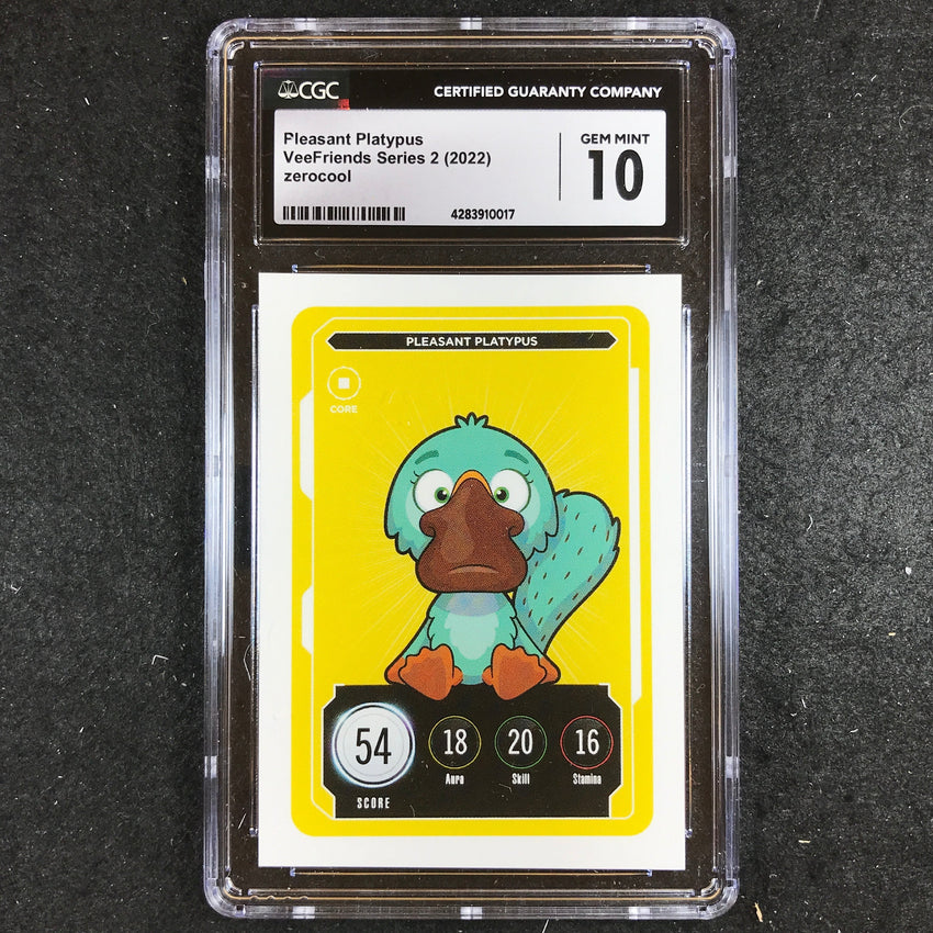 VeeFriends Series 2 Gary Vee Owned PLEASANT PLATYPUS Core CGC 10 (017)