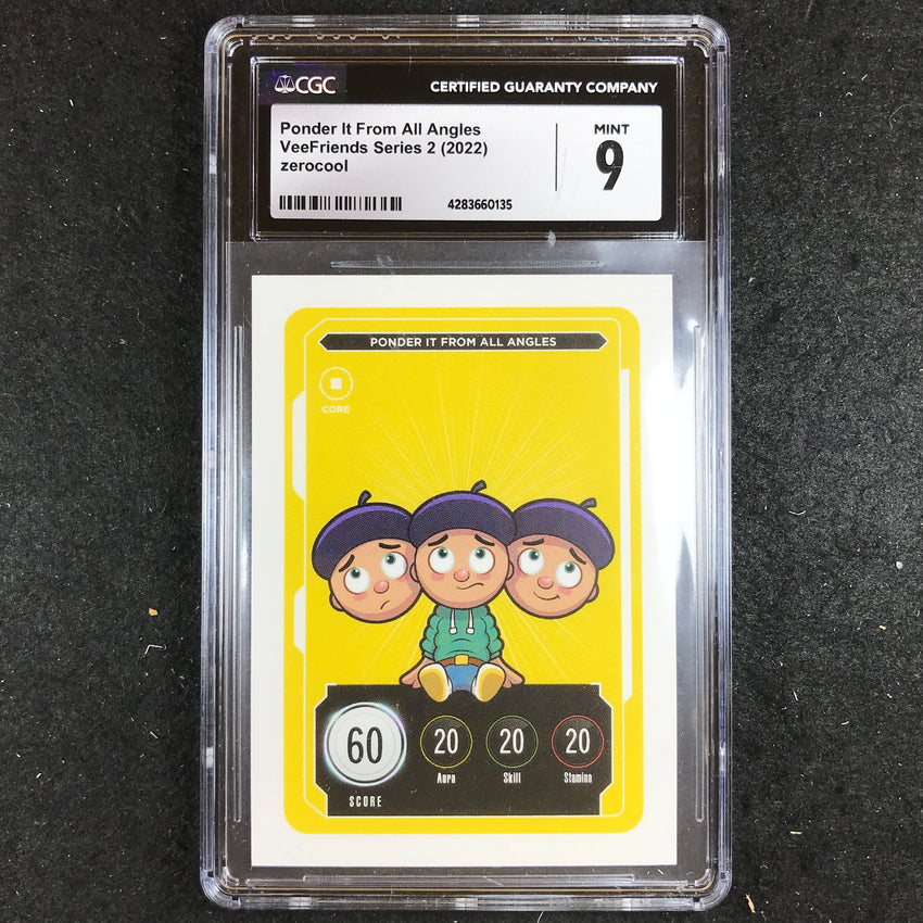 VeeFriends Series 2 Gary Vee Owned PONDER IT FROM ALL ANGLES Core CGC 9 (135)