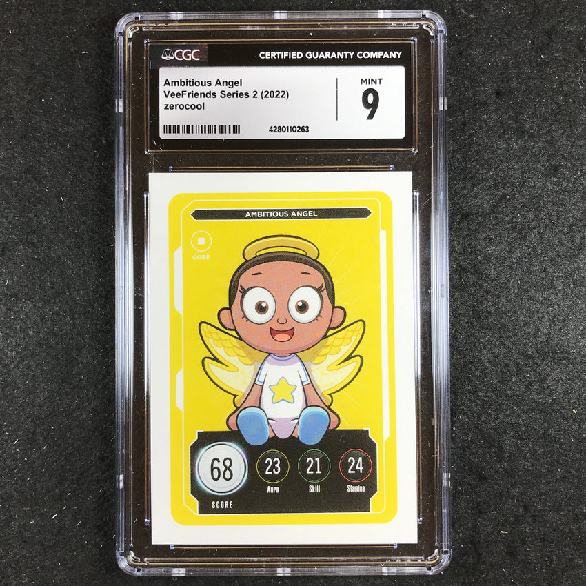 VeeFriends Series 2 Gary Vee Owned AMBITIOUS ANGEL Core CGC 9 (263)