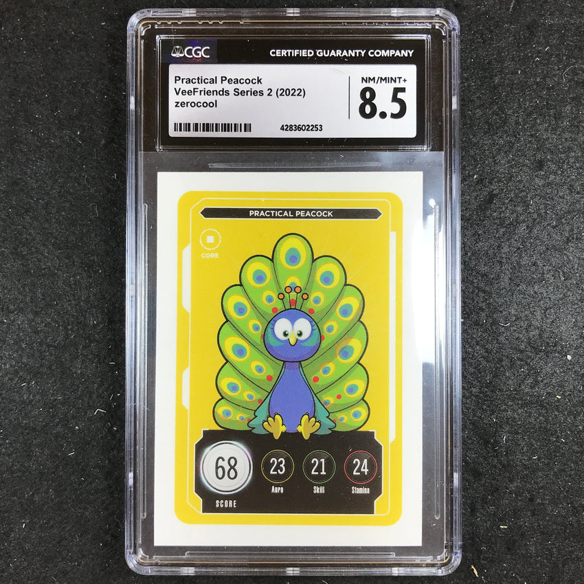 VeeFriends Series 2 Gary Vee Owned PRACTICAL PEACOCK Core CGC 8.5 (253)