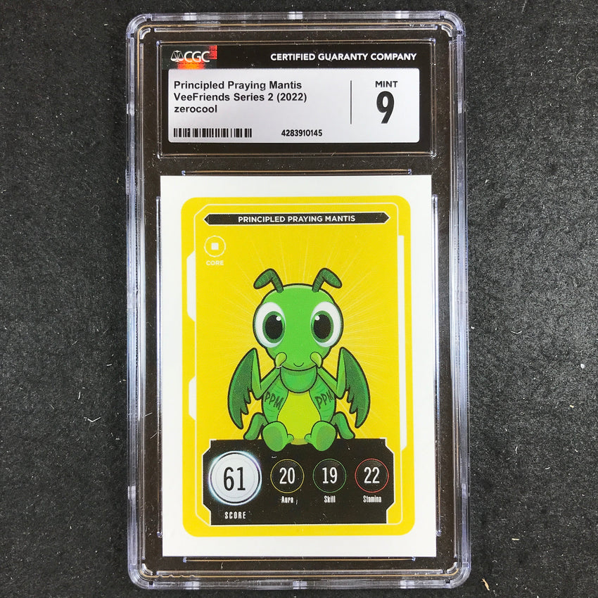 VeeFriends Series 2 Gary Vee Owned PRINCIPLED PRAYING MANTIS Core CGC 9 (145)