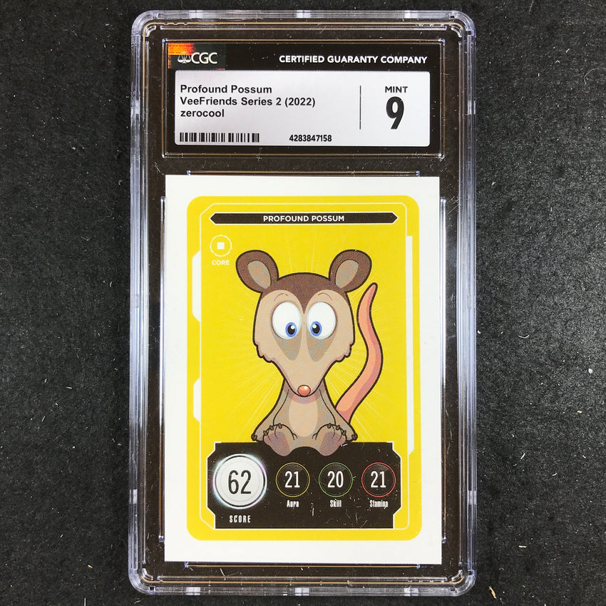 VeeFriends Series 2 Gary Vee Owned PROFOUND POSSUM Core CGC 9 (158)