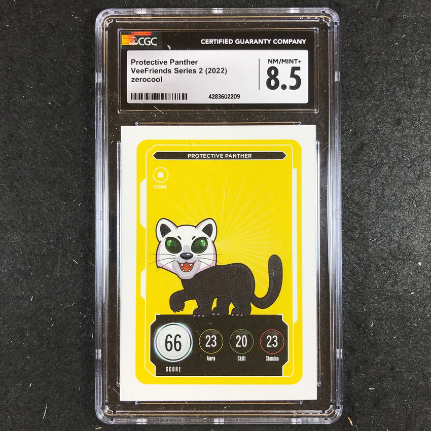 VeeFriends Series 2 Gary Vee Owned PROTECTIVE PANTHER Core CGC 8.5 (209)