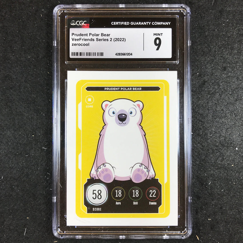 VeeFriends Series 2 Gary Vee Owned PRUDENT POLAR BEAR Core CGC 9 (204)