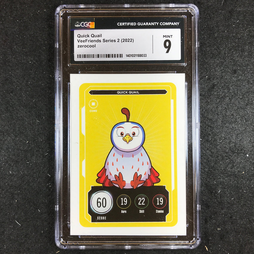VeeFriends Series 2 QUICK QUAIL Core CGC 9 (033)