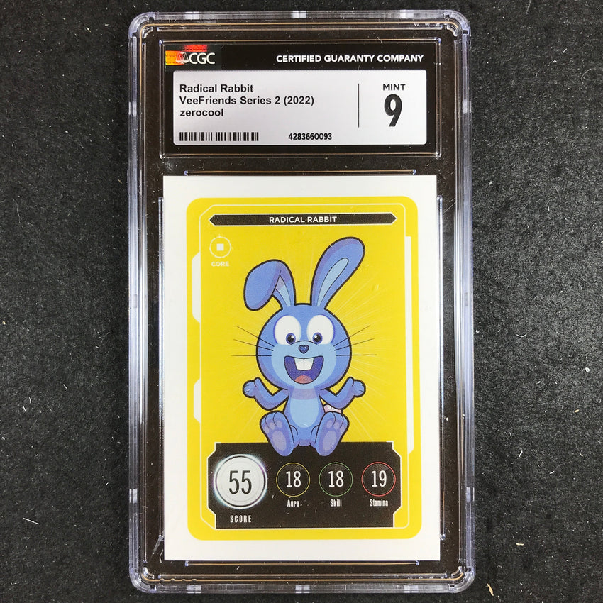VeeFriends Series 2 Gary Vee Owned RADICAL RABBIT Core CGC 9 (093)