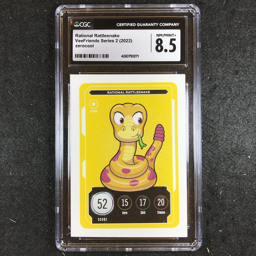 VeeFriends Series 2 Gary Vee Owned RATIONAL RATTLESNAKE Core CGC 8.5 (271)