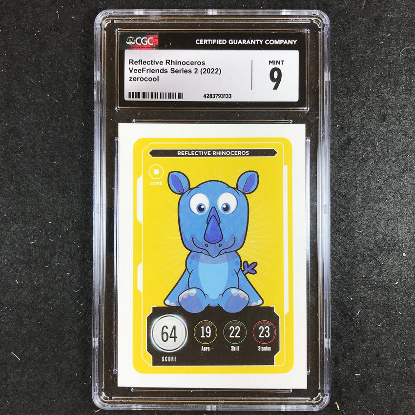 VeeFriends Series 2 Gary Vee Owned REFLECTIVE RHINOCEROS Core CGC 9 (133)